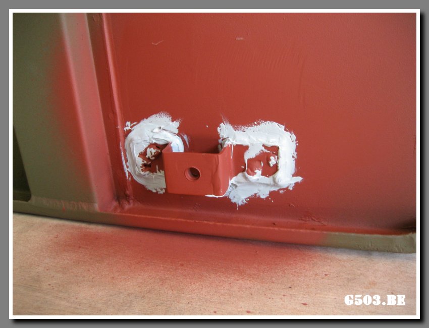 Making Exhaust Hanger Bracket 8